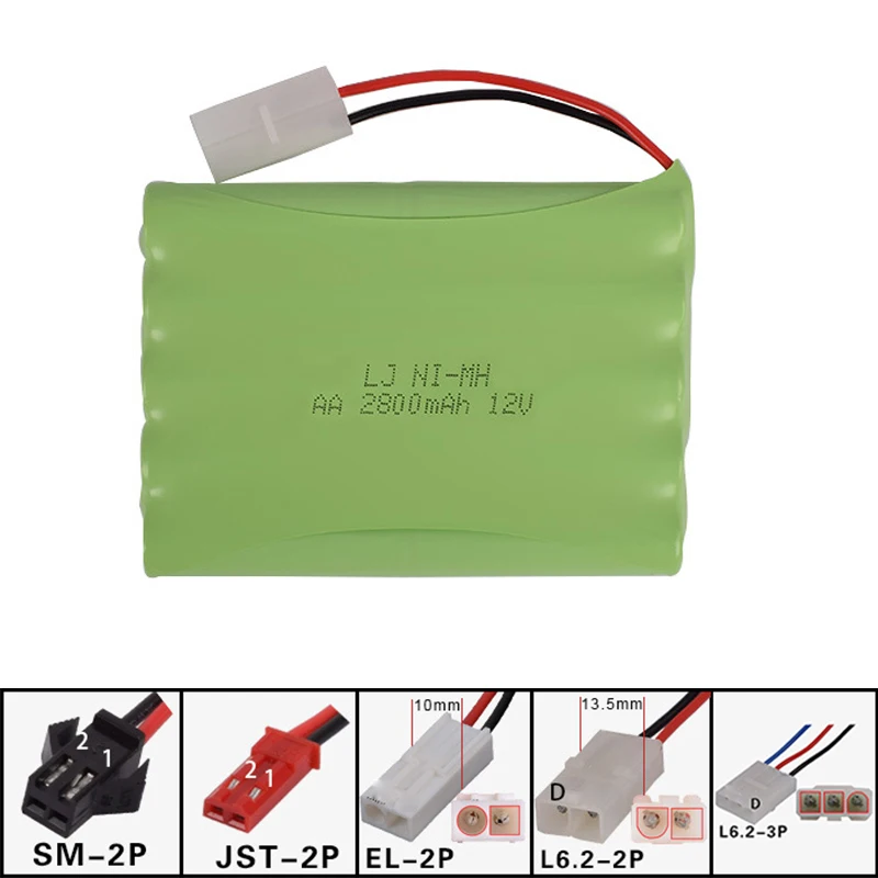 12v 2800mAh AA Ni MH H батарея электрический пульт дистанционного управления игрушки