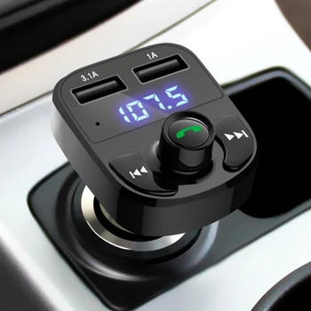 

Bluetooth FM Transmitter USB Charging Support TF Card Mp3 A2DP HY-82 Car MP3 Player Wireless Hands-free for Phones