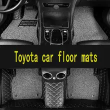 Автомобильные коврики на заказ для toyota rav4 corolla camry verso aygo wish vitz land cruiser prius harrier автомобильные коврики автомобильные аксессуары