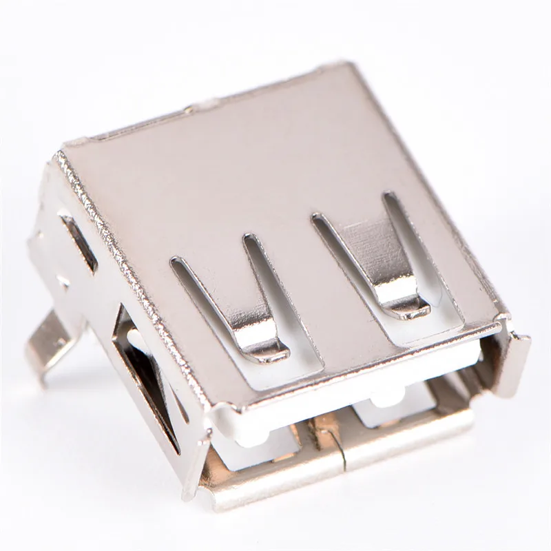 10 шт./лот флеш накопитель USB с гнездовым Тип в Порты и разъёмы 4 контактный разъем