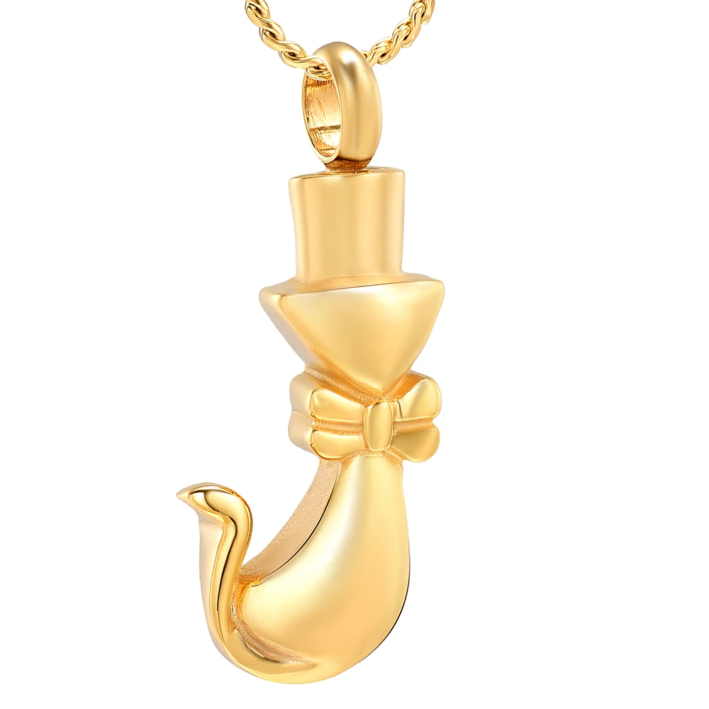 

Pet Cremation Pendant Jewelry for Ashes Stainless Steel Keepsake Memorial Urns Necklace for Human Retail & Wholesale