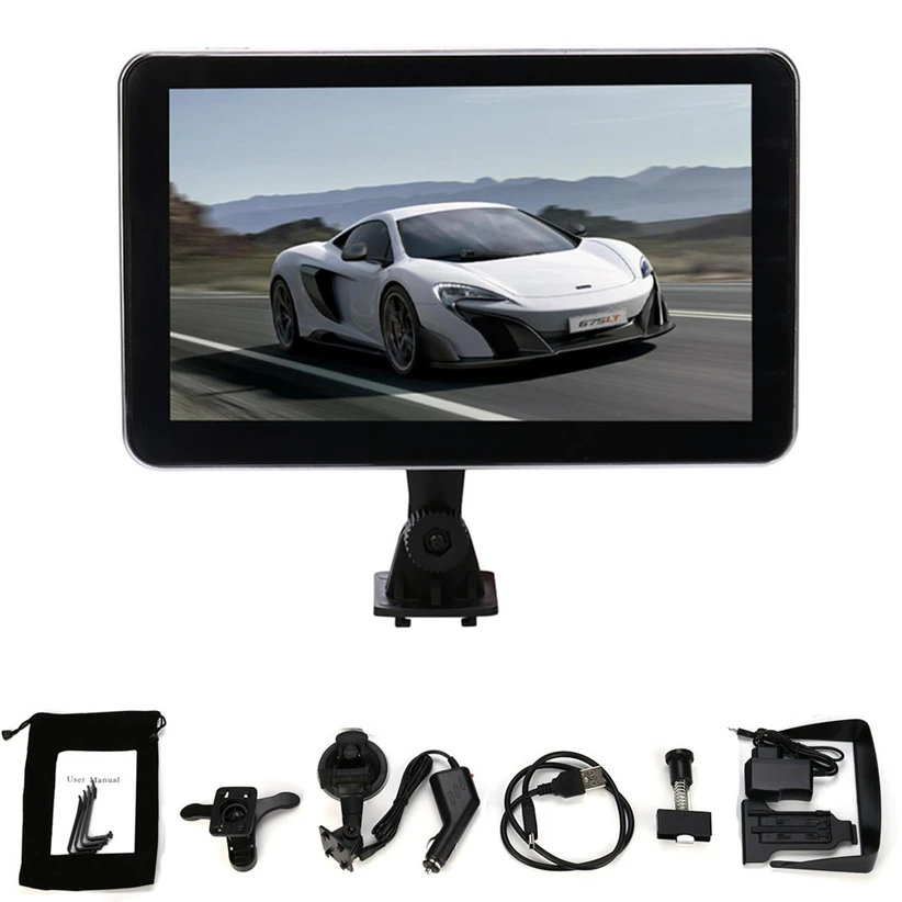 

7inch Truck Car Navigation GPS 8GB Bluetooth Navigator SAT NAV US Map Speedcam Futural Digital JULL11