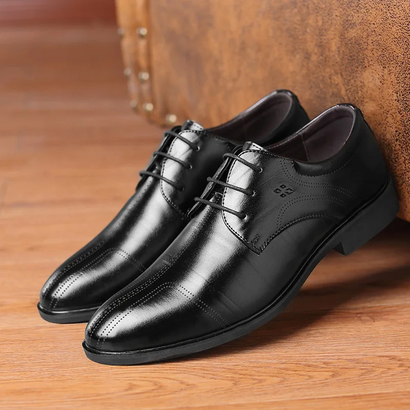 Delocrd/Новинка; официальная Мужская обувь в английском стиле; Лидер продаж; мужская обувь на шнуровке; элегантные деловые лоферы; 2 цвета