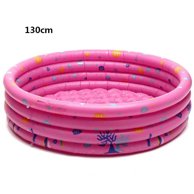 100/130/150CM Inflatable Baby Swimming Pool Piscina Portable Outdoor Children Basin Bathtub kids pool baby swimming pool water - Цвет: Светло-зеленый