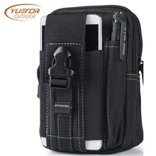 Universal Outdoor Sport Tactical Bag Molle Waist Nags 5 5 6 Inches Waterproof Phone Cases 600D