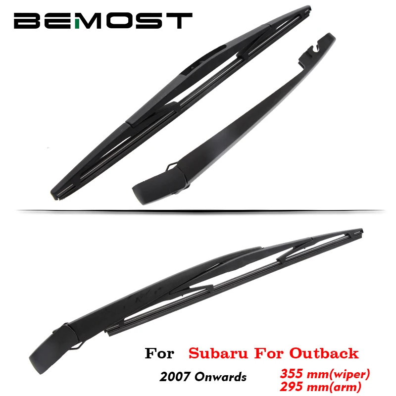 BEMOST Auto Car Rear Windscreen Windshield Wiper Arm Blade Soft Rubber