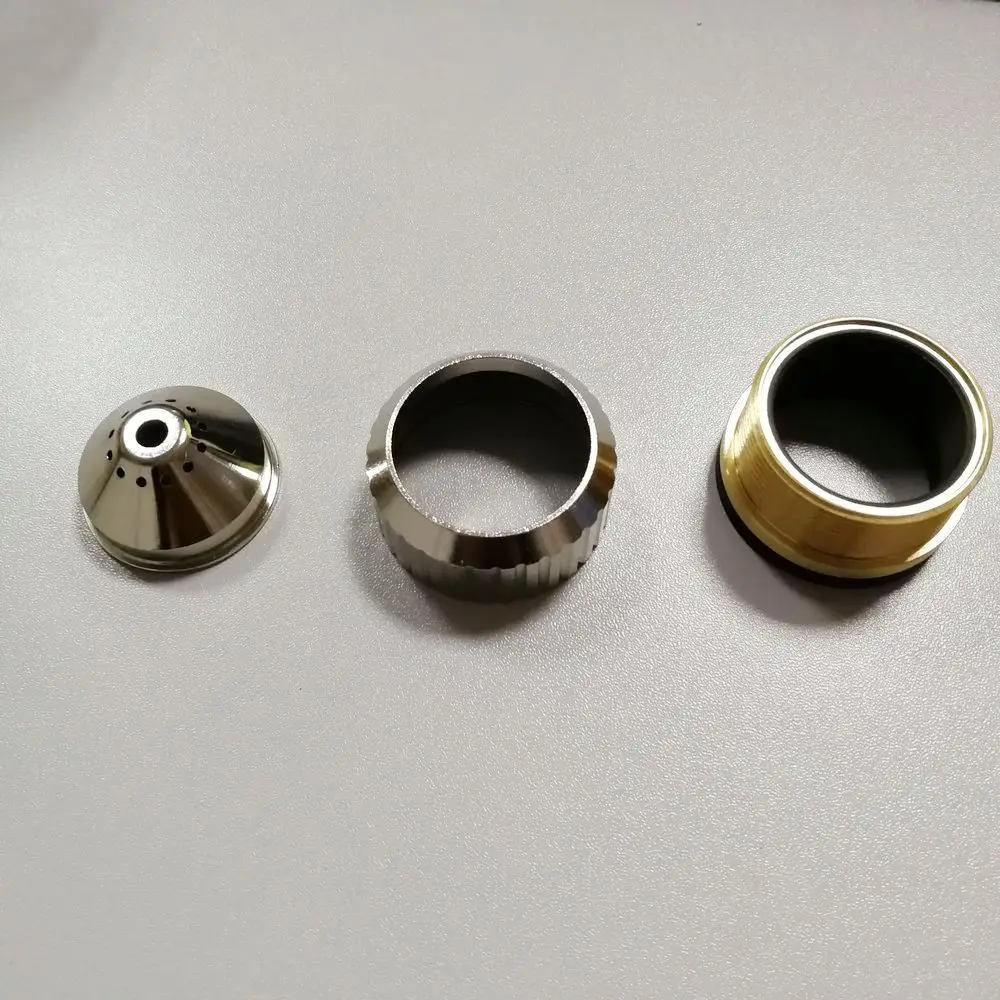 

Plasma cutting torch FY-XF300H FY-XF300 XF-300 shield cup 300500H 5PCS,ring 5PCS and insulator 5PCS