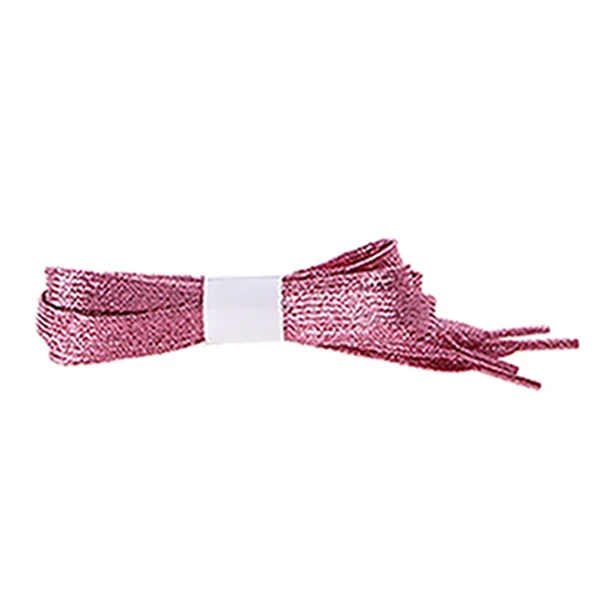 EYKOSI модные популярные унисекс цветные яркие перламутровые сверкающий шнурок для обуви шнурки для обуви разноцветные шнурки для спортивных кроссовок новое поступление - Цвет: Розовый