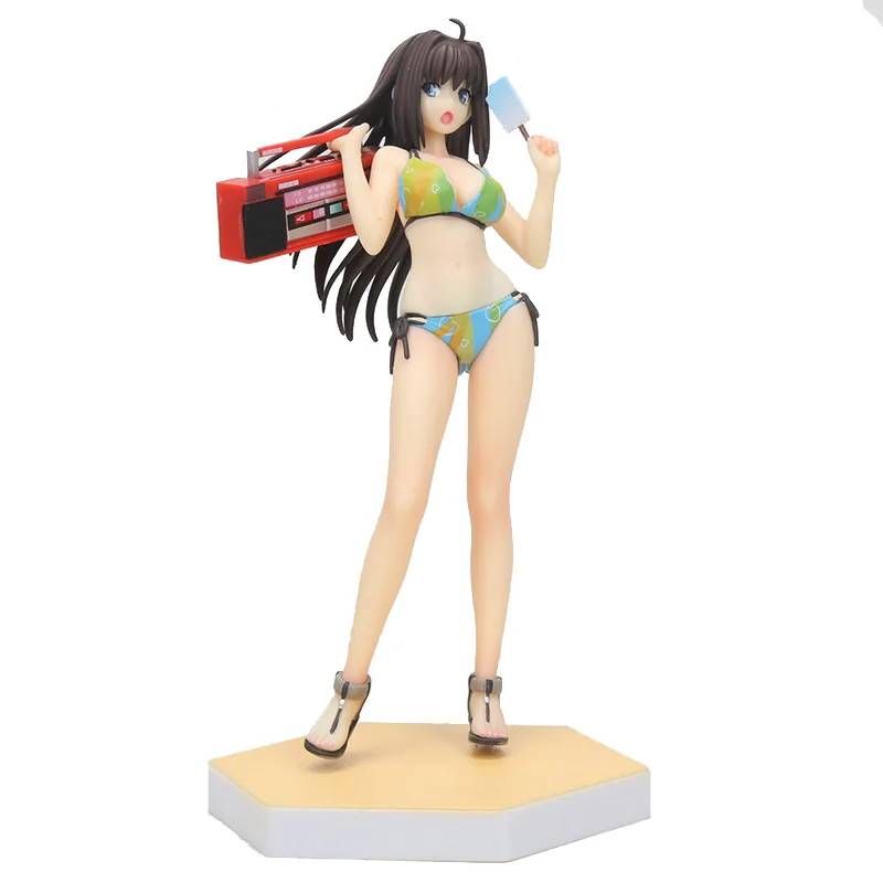 Mahotsukai no Yoru Aozaki Aoko бикини девочка 16 см ПВХ Новая фигурка игрушки коллекция аниме