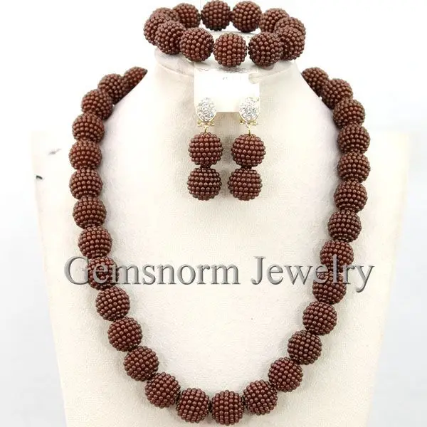 Buy Wholesale African Beads Jewelry Set Chunky