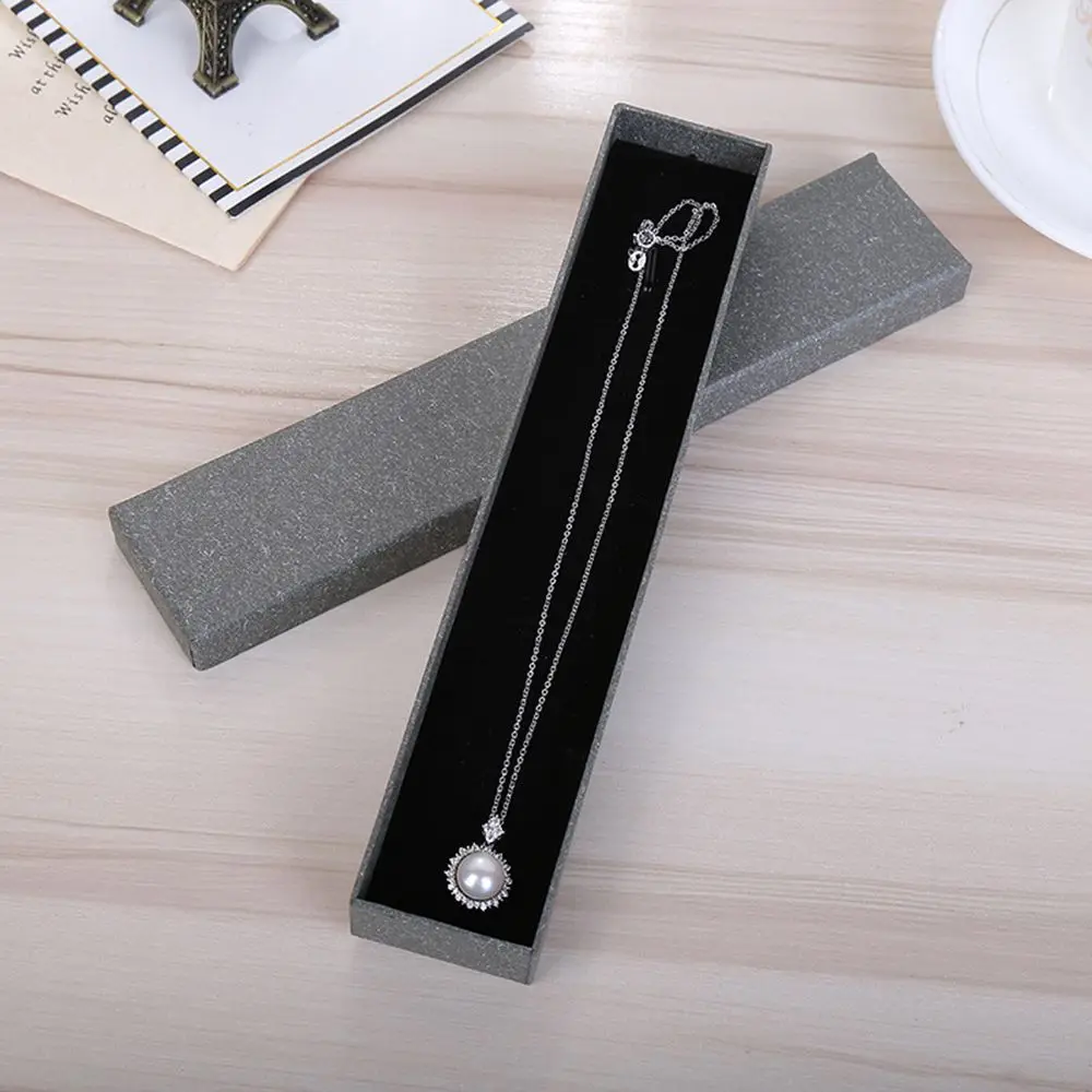 

New Long Necklace Bracelet Jewelry Box Creative Gift Box Jewelry Box Simple Style