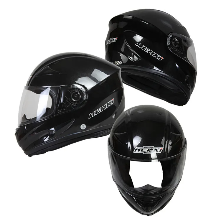 NENKI Полный мотоциклетный шлем Capacete da Motocicleta мотошлем Casque Kask 816z гоночная езда Мужской Женский шлем с шарфом