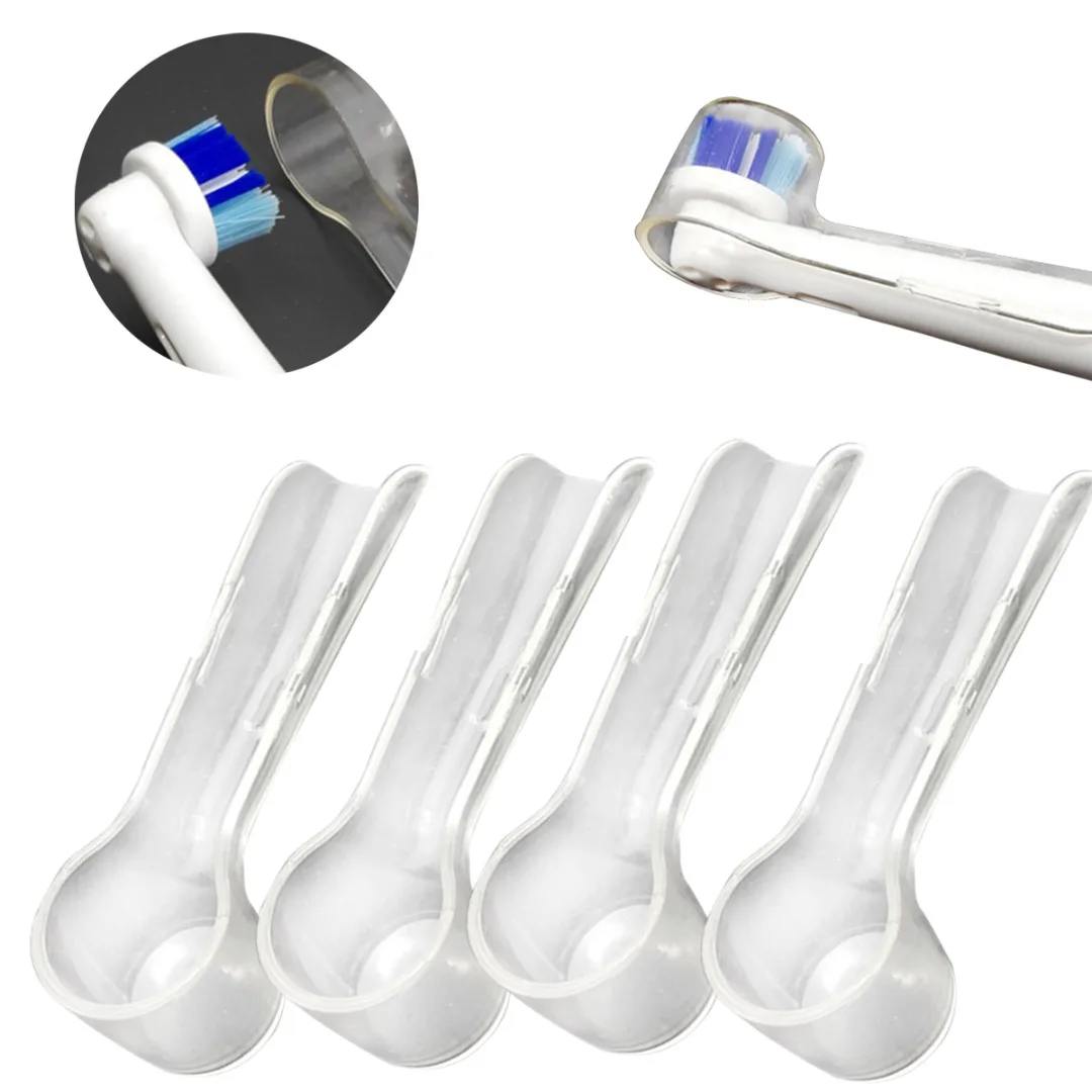 Electric Toothbrush Head Cover Case Travel Protectors Cap For Portable Travel Camping Toothbrush Head Covers Case 4Pcs/Lot