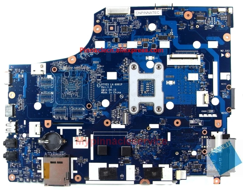 MBBUX02001 P7YE5 LA-6991P материнская плата для acer Aspire 7560 7560G шлюз NV75S