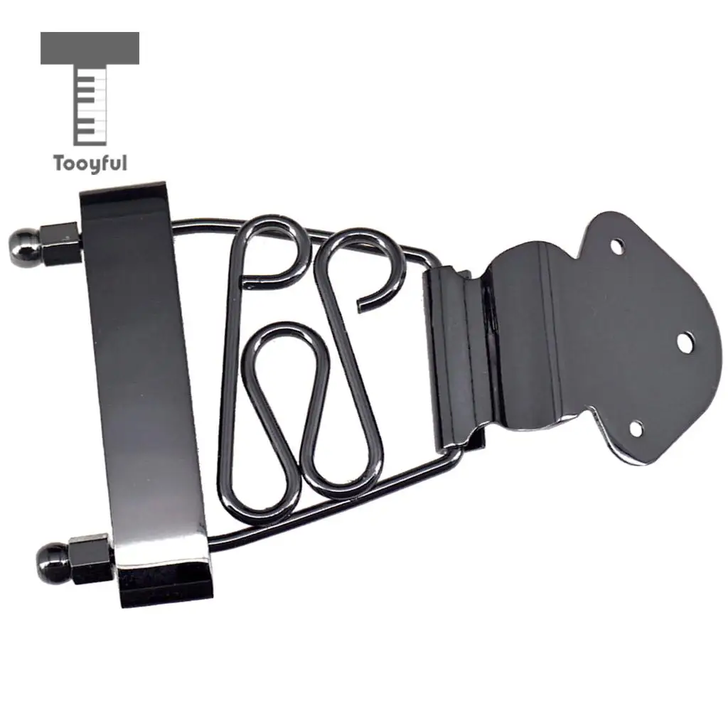 Tooyful Trapeze Tailpiece Deluxe for 6-String Hollow Semi Hollow Archtop Jazz Guitar