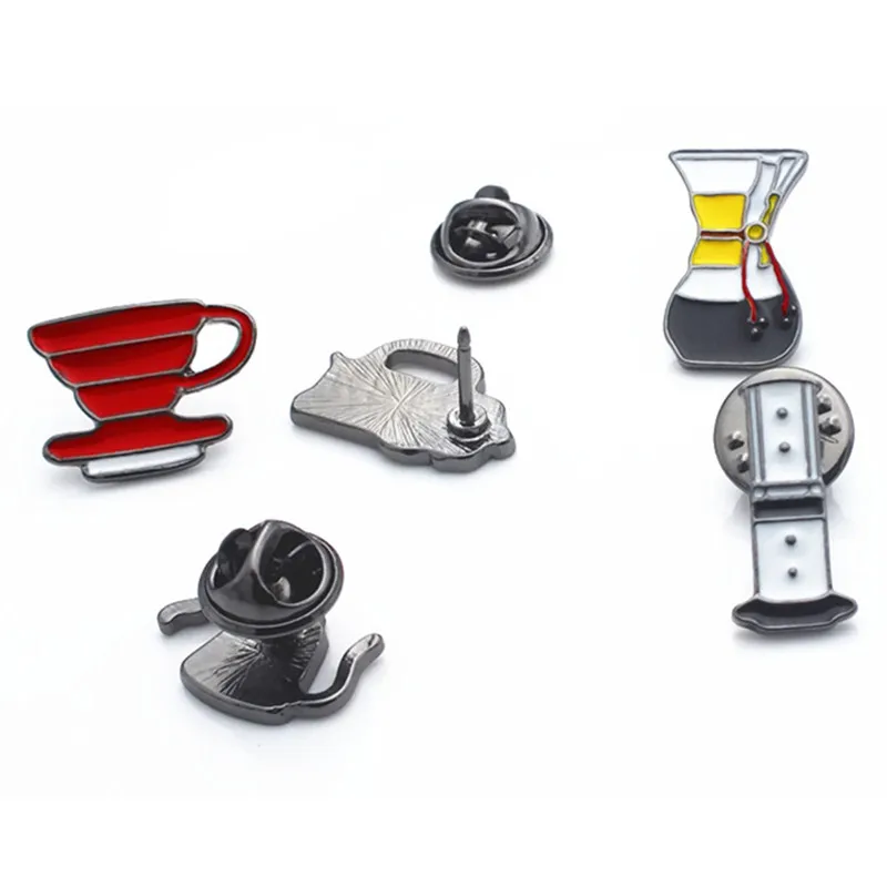 Metal Cafe Badge Coffee Gadget A4B-2