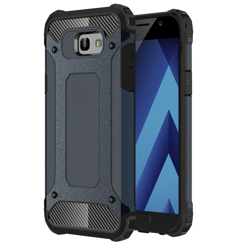 

Case on for Samsung Galaxy A5 2017 Case Silicone Heavy Duty Bumper Shock Proof Hard Cover for Samsung A5 2017 A520F