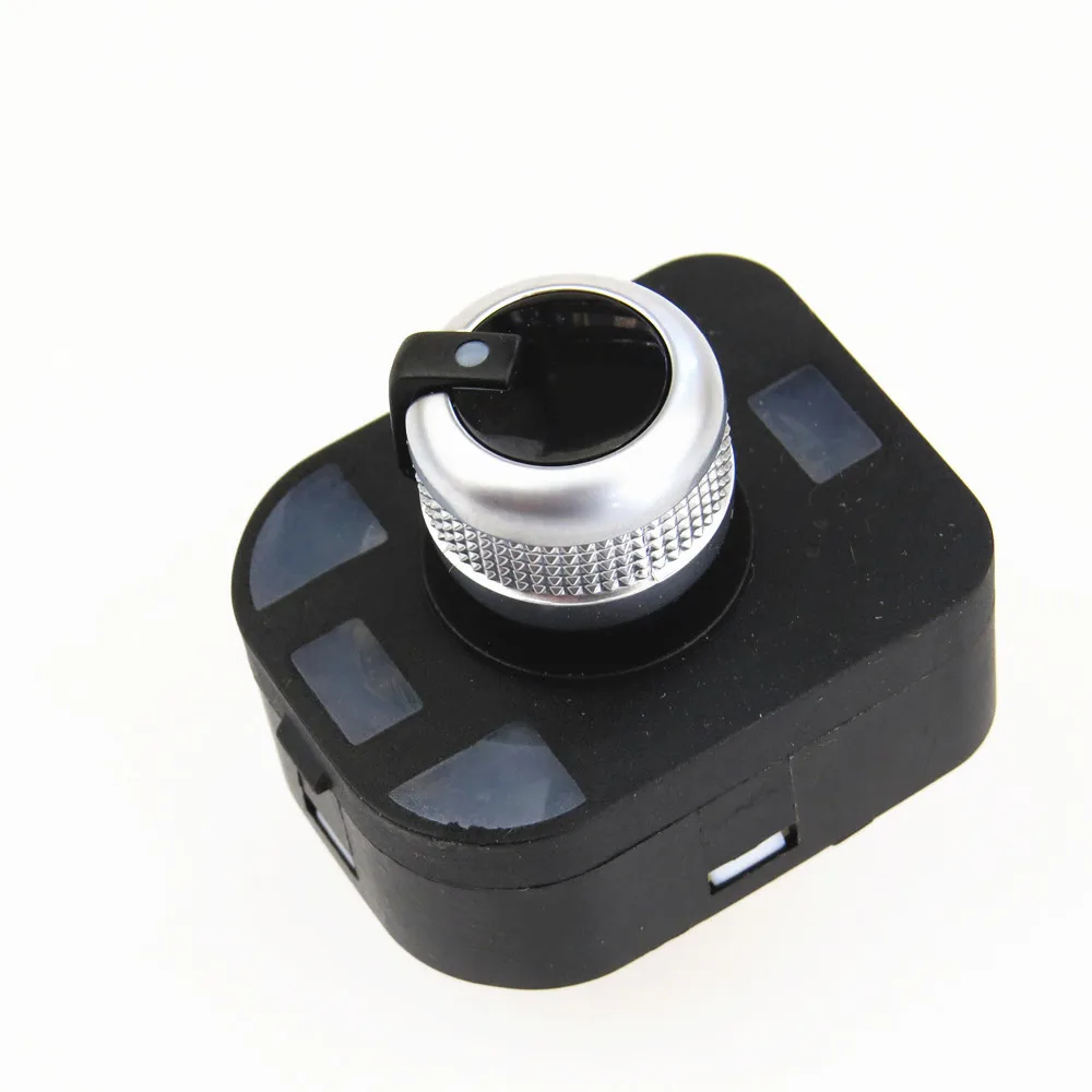 FHAWKEYEQ Chrome Rearview Mirror Adjustment Switch Button For TT R8 A7