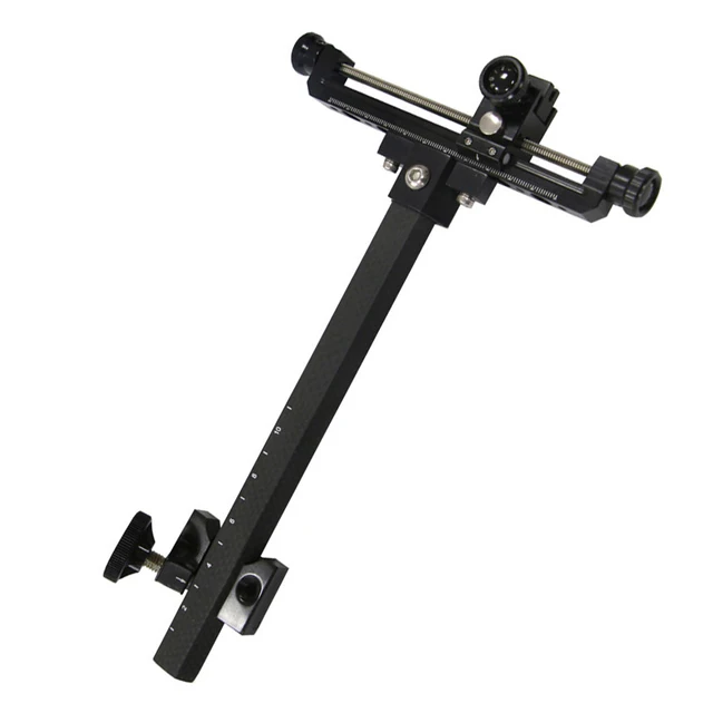  US $80.91 archery recurve sight black color recurve sight with carbon fiber material