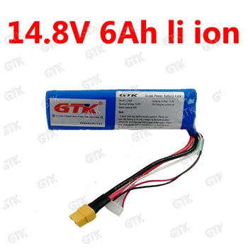 

Lithium ion 14.8V 6AH battery 4S2P 14.8V 18650 6000mah lithium for Cutting machine monitor PDA MID equipment Pipeline robot
