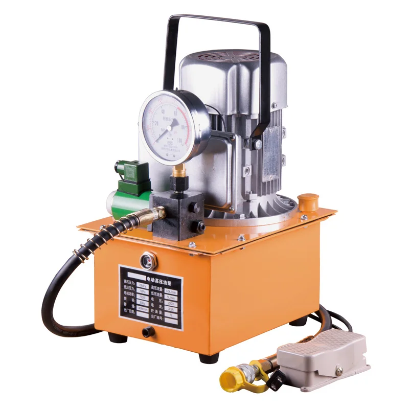CE 110V 380V High Pressure Electric Hydraulic Pump Single Acting Manual