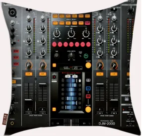 

DIY Custom NUMARK DJ MUSIC CONTROL Flannel Zipperer Square Throw Pillows Cover