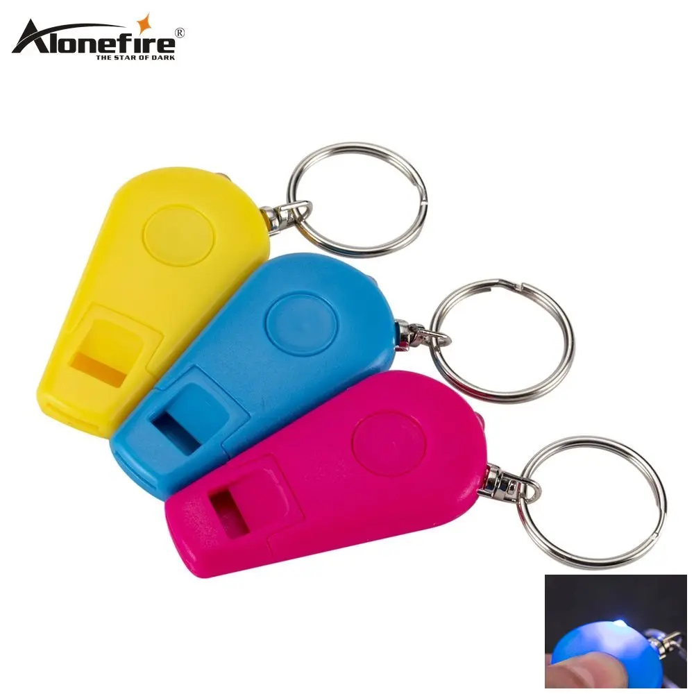 10pcs Mini Super Bright Light LED Flashlight Key Ring Keychain Lamp Torch Hiking
