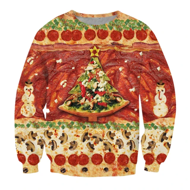 new funny pizza christmas