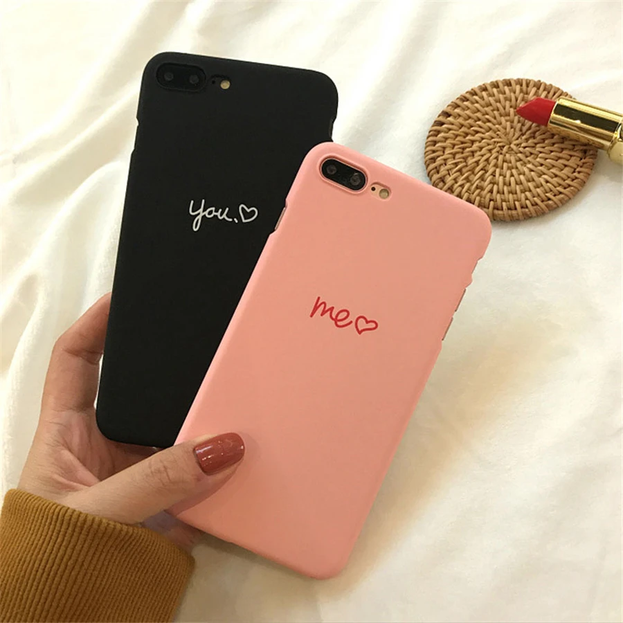 Чехол для телефона Zagter Black You love в форме сердца влюбленных чехол iphone 6 S 7 7Plus 6Plus 11