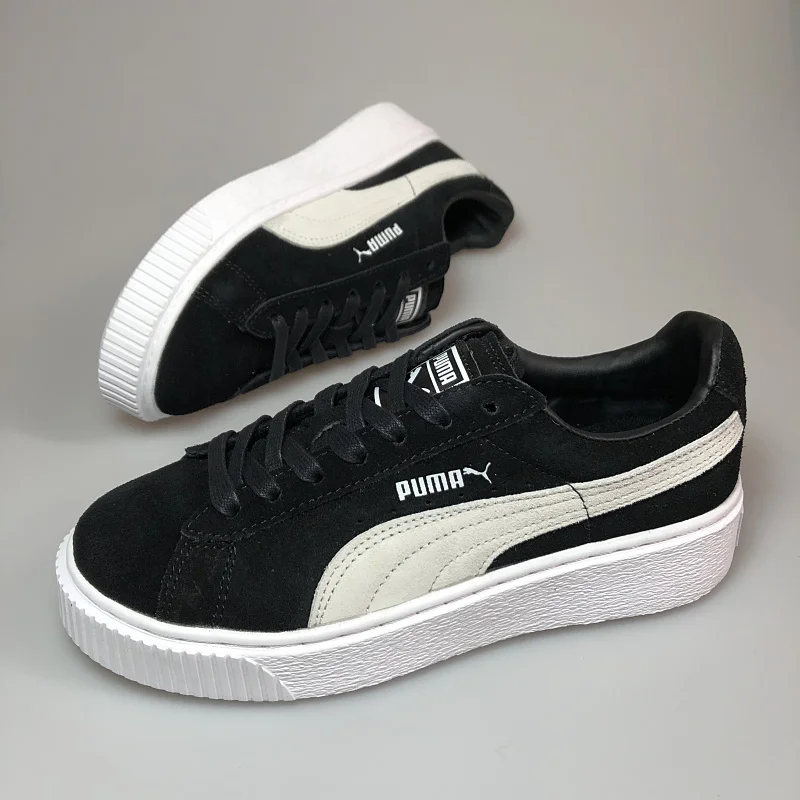 

PUMA rihanna PUMA ii generation grey electric embroidery 2018 New women's casual sports shoes Badminton Shoes 35.5-39
