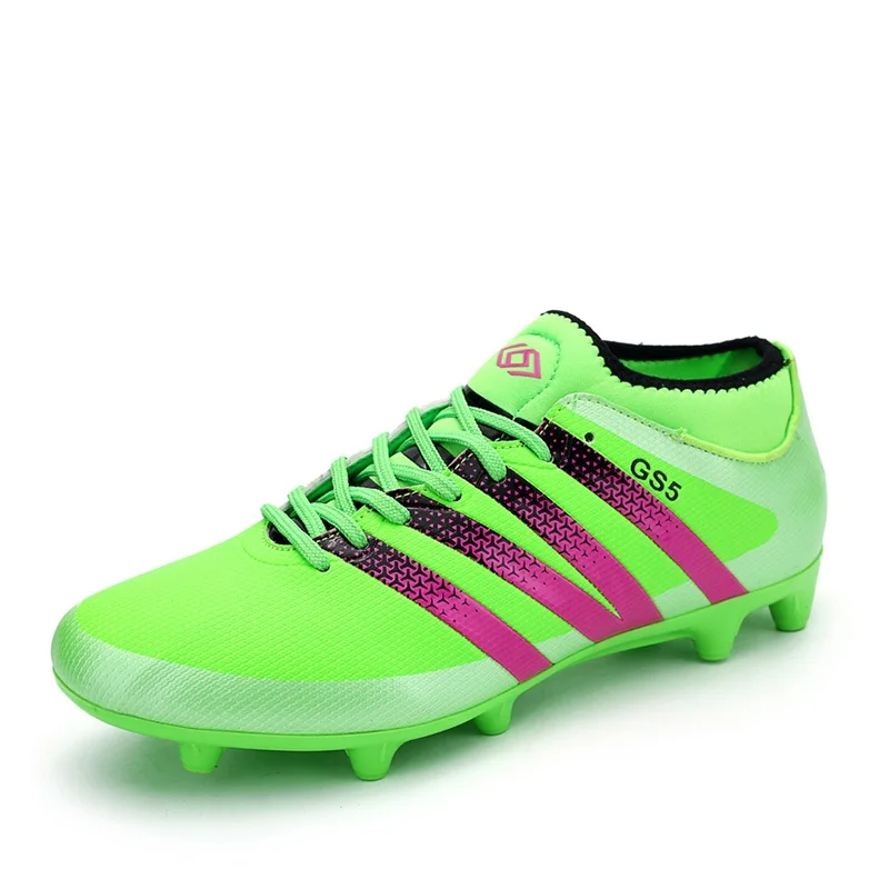 Mensoccer fútbol Zapatos FG Botas para hombres entrenamiento AG Botas largo spikes botas de futbol para hombres 35 -44