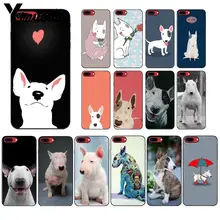 Yinuoda бультерьер собака черный мягкий силиконовый чехол для телефона Apple iPhone 8 7 6 6S Plus X XS MAX 5 5S SE XR(China)