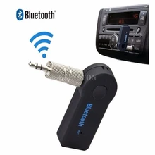 100 шт./лот 3,5 мм уникальный беспроводной Bluetooth AUX аудио стерео музыка домашний Автомобильный приемник адаптер