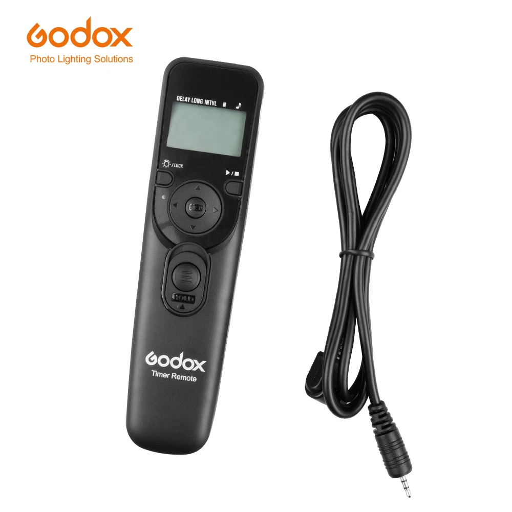 

Godox UTR-C1/C3/N1/N3/S1 Digital Timer Remote Control Shutter Release Replaceable Cable Shutter Release Controll For Canon Nikon