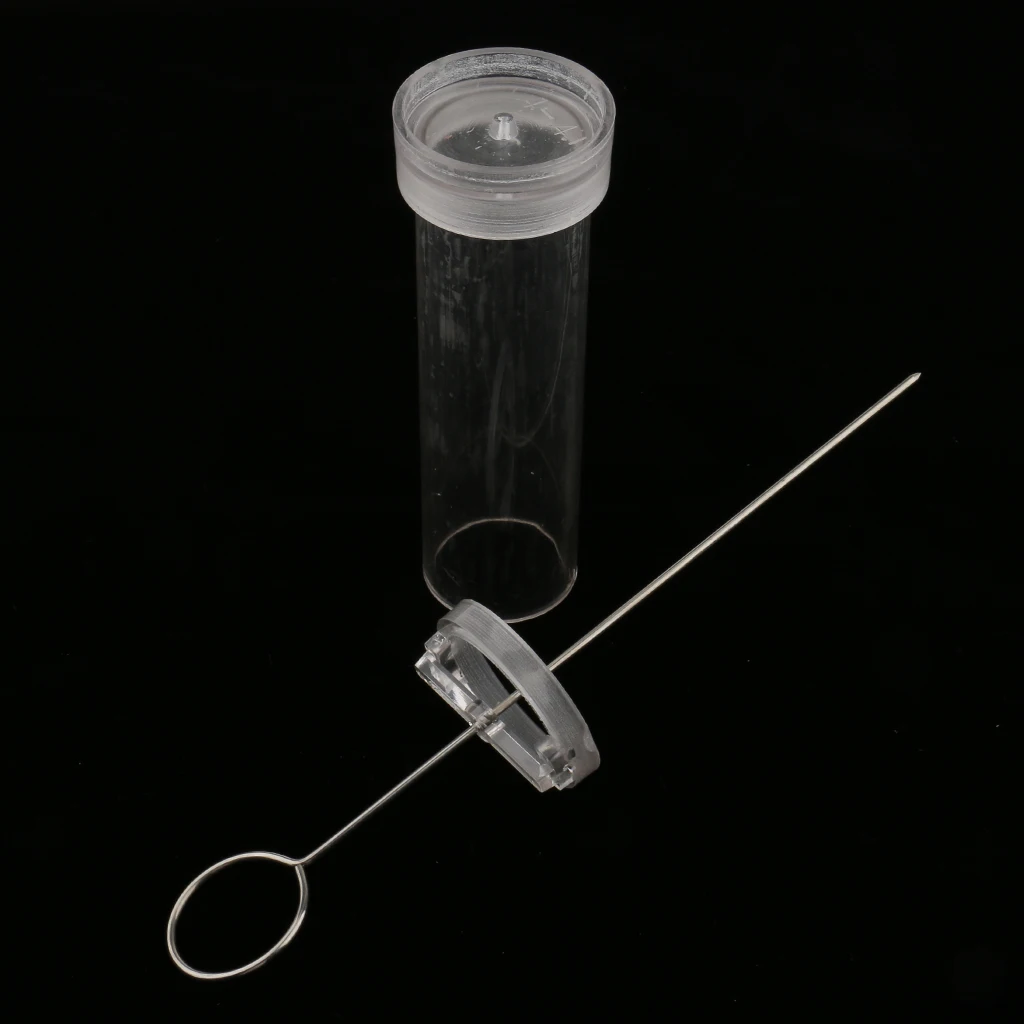  2 Pieces Plastic Flat Top Round Shape Candle Making Mold Tool DIY Candle Making Handmade Candle 15cm 10cm