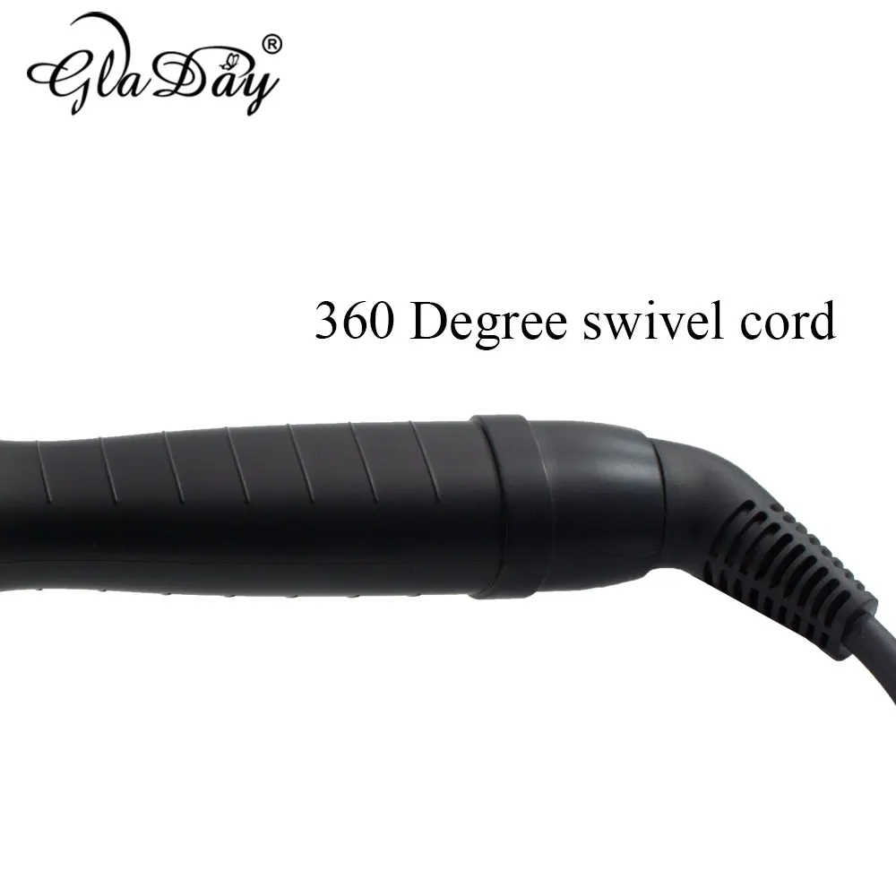 3 баррель аппарат для завивки волос керамическая волнистая палочка щипцы для завивки со светодиодным дисплеем щипцы для укладки волос Инструменты для укладки