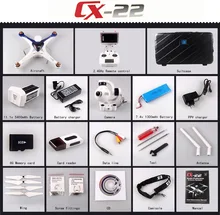 Free shipping Cheerson CX-22 RC Drones 6-axis 5.8G FPV remote control Quadcopter