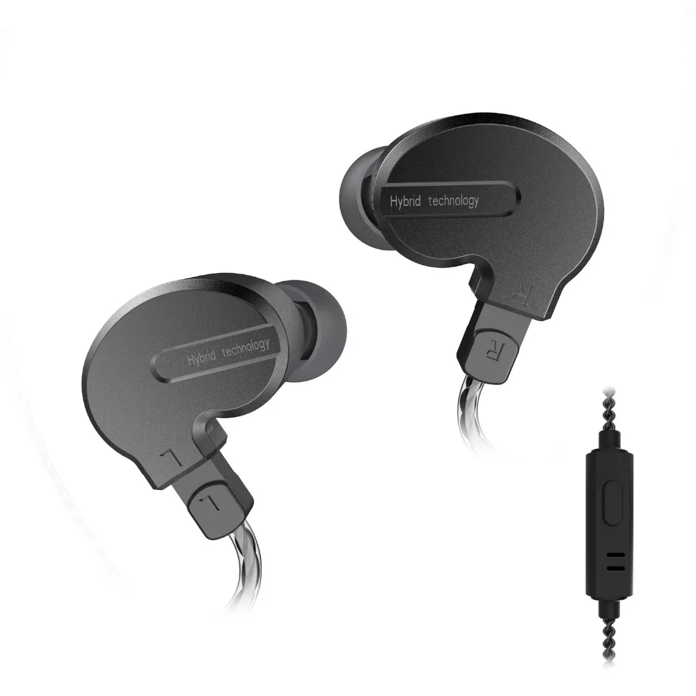 

BQEYZ KB1 2DD+1BA Hybrid Drive Metal In Ear Earphone HIFI DJ Monito Running Sport Earphone Headset 2Pin Detachable BQEYZ KC2