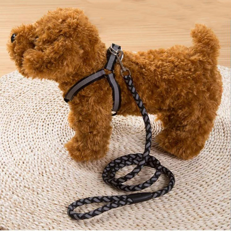 

Nylon Reflective Dog Leash Pet Training Traction Rope Safety Climbing Rope Small Medium Large Dog Chest Strap Home Traction Rope
