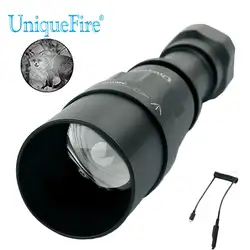 UniqueFire 1605 IR 940NM светодиодный фонарик 38 мм объектив инфракрасный свет Ночное видение Troch Перезаряжаемые для охоты с хвоста крысы