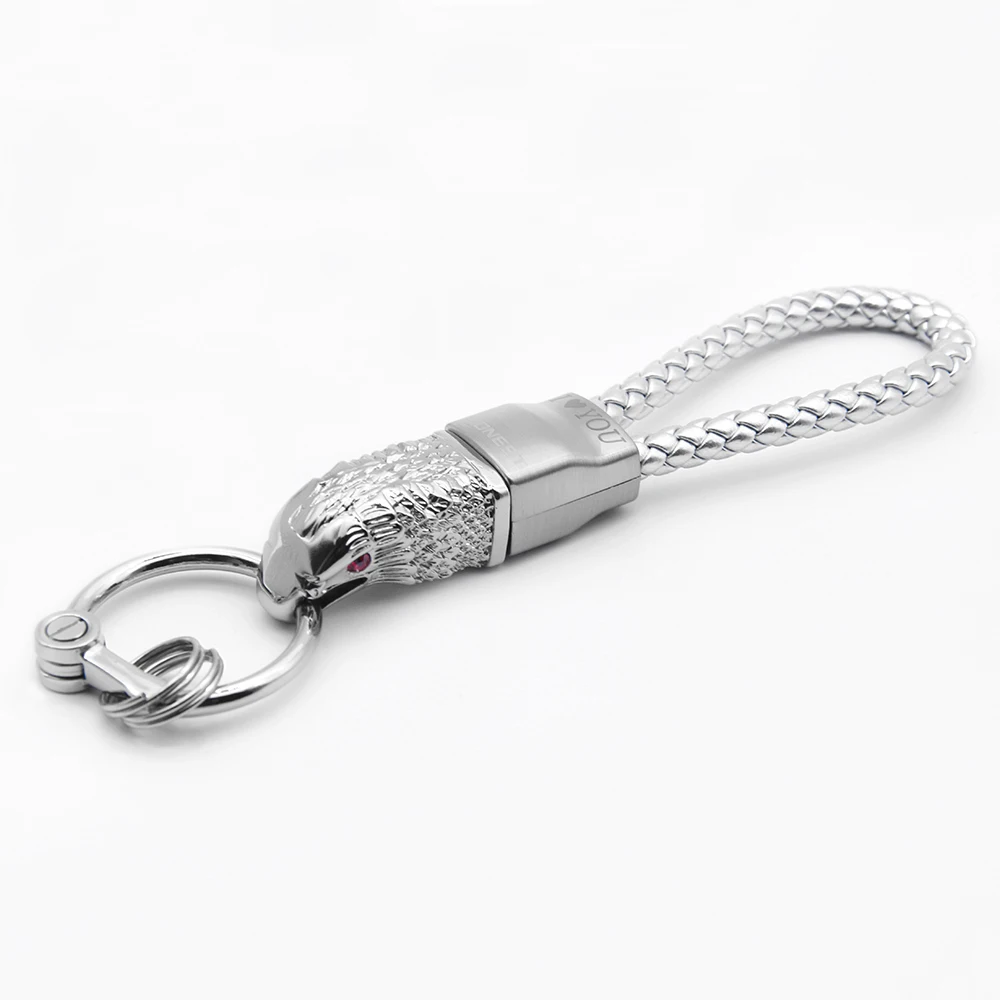 

Honest Custom Lettering KeyChain Anime Car Key Chain Holder Best Gift Jewelry Genuine Leather Rope Key Ring Bag Pendant Charm