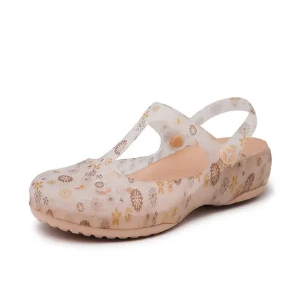 10 new sandals summer wild non-slip baotou beach fashion sandals and slippers - Цвет: 10