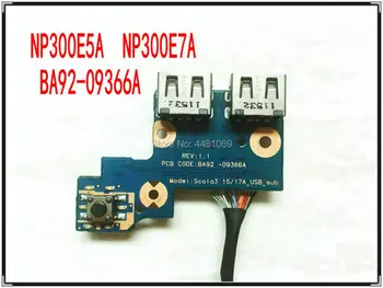 

BA92-09366A FOR samsung NP300E5A NP300E7A laptop Power Button USB Board With Cable BA92-09366A Scala3 15/17aA USB SUB