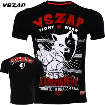

VSZAP NEW Bangkok Boxing MMA T Shirt Gym Tee Shirt Fighting Fighting Martial Arts Fitness Training Muay Thai TShirt MenHomme