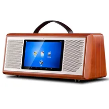 HIVI MC-200 активный динамик Мультимедийный встроенный динамик Android 2,0 hifi аудио " LPS дисплей Bluetooth wifi сетевой динамик