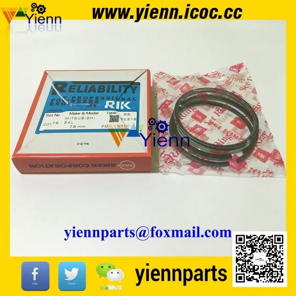 Mitsubishi S3L S4L Piston Ring