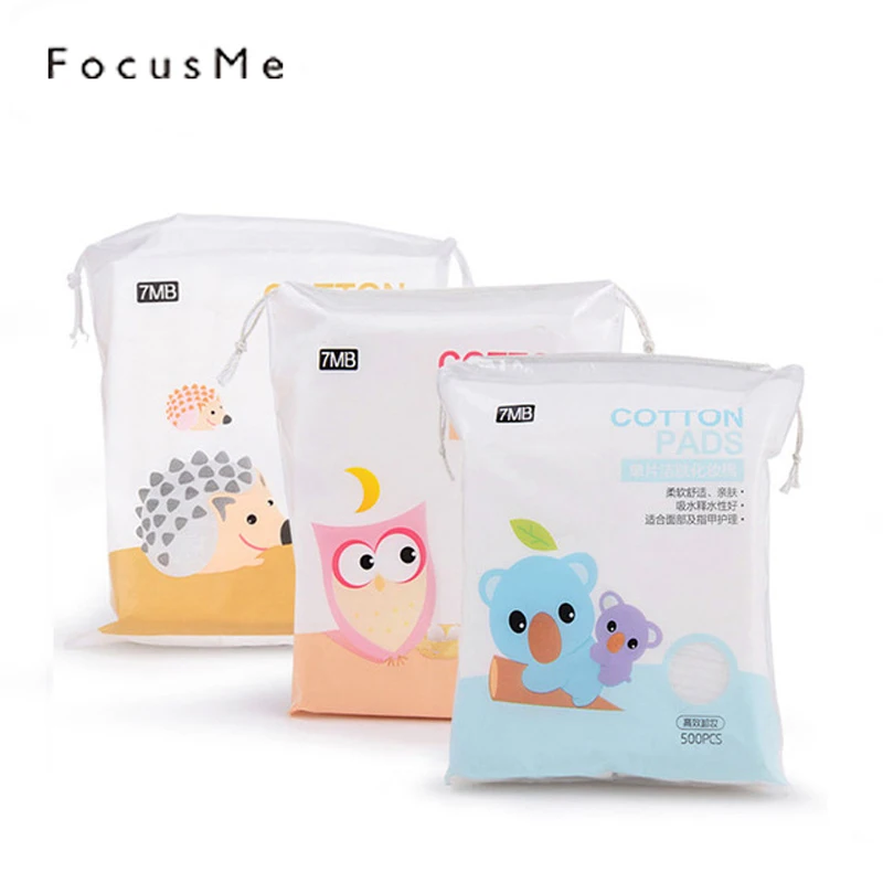 

500pcs Makeup Wipes Cotton Pads Makeup Remover Pads Soft Pads Cosmetic Face Mask Cleansing Care Facials Napkins cotton wheels