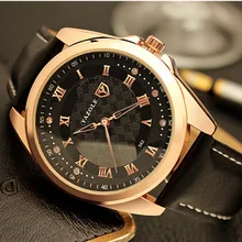 YAZOLE Marque De Luxe Montre-Bracelet Hommes Montre Mode Étanche Montres Romain Hommes de Montre Horloge saat relogio masculino reloj hombre