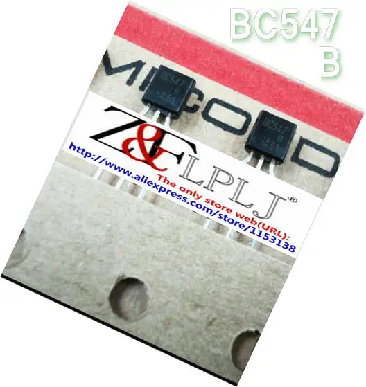 

BC547 BC547B TO-92 / BC557B BC557 B TO92 New Original 100PCS/LOT