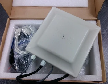

UHF RFID 5m middle range UHF RFID reader with RS232 Wifi GPRS communication interface +free tags &SDK